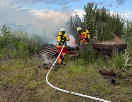 B1 - Paletten-Brand