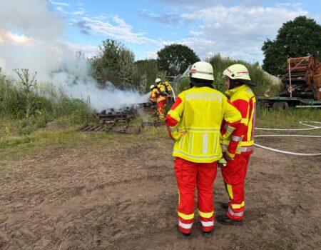 B1 - Paletten-Brand
